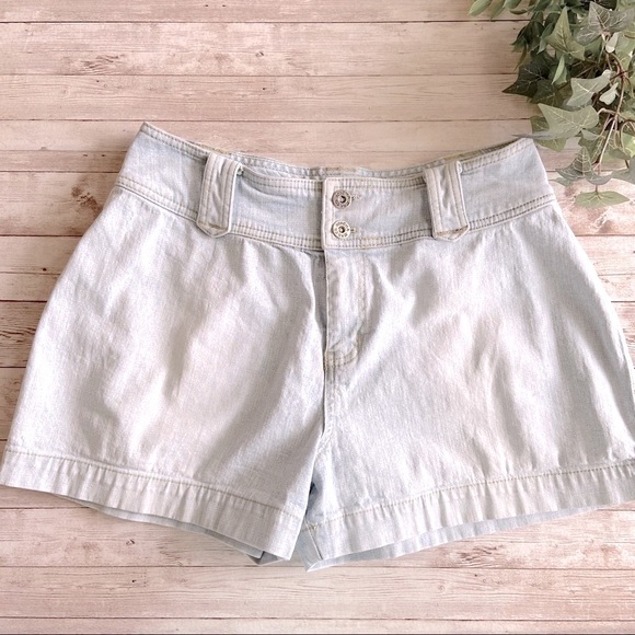 Sonoma Mom Jean High Rise Vintage Denim Shorts sz4 - Picture 1 of 4